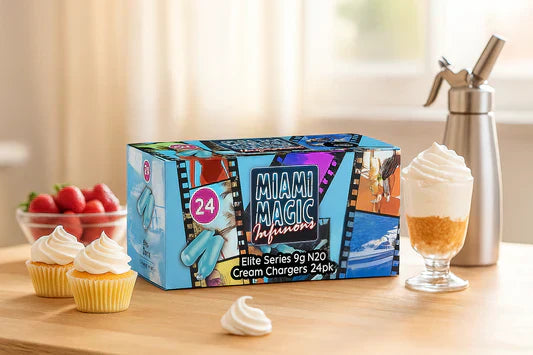 How to Store Miami Magic Cream Chargers Safely in Hot Australian Summers