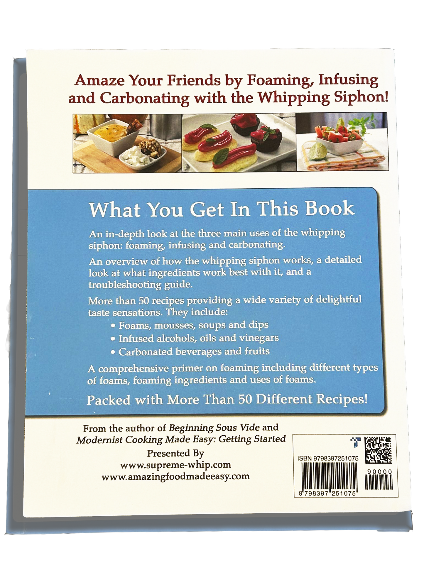 QuickWhip Recipes: The Modernist Cooking