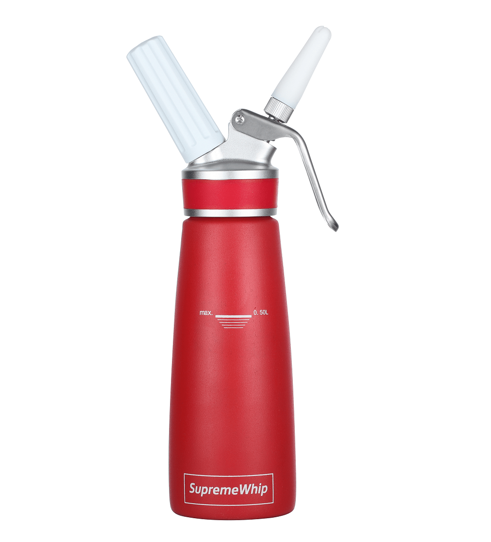 Red SupremeWhip PRO Cream Dispenser 0.5L