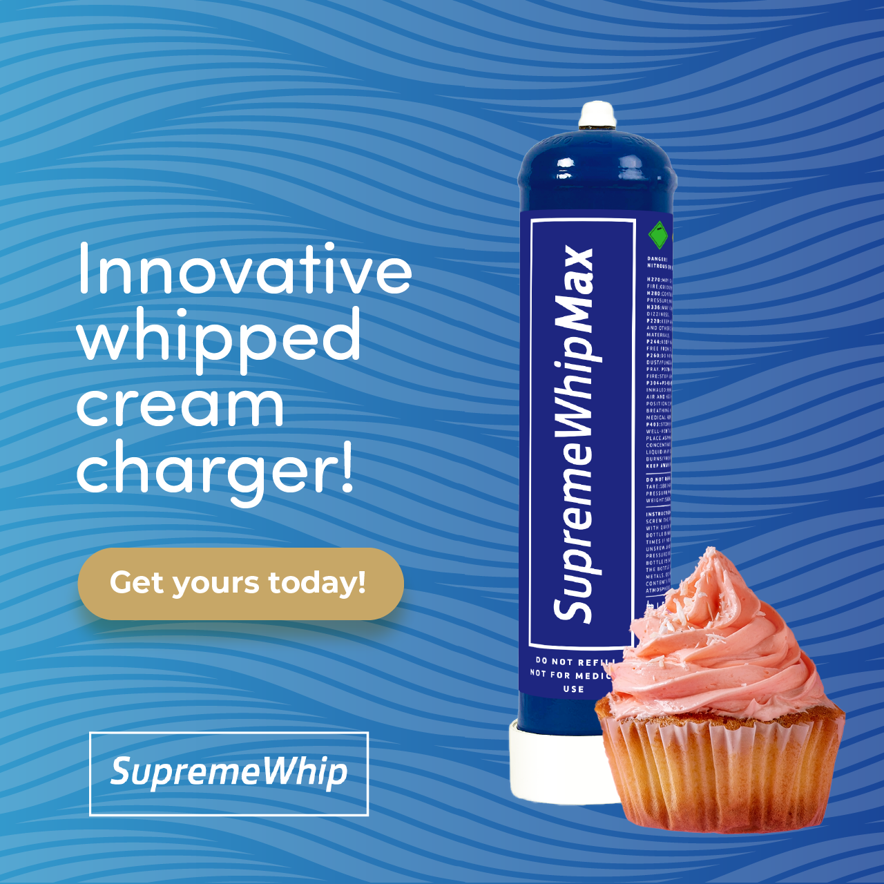 N2O Whipped Cream Charger Canister