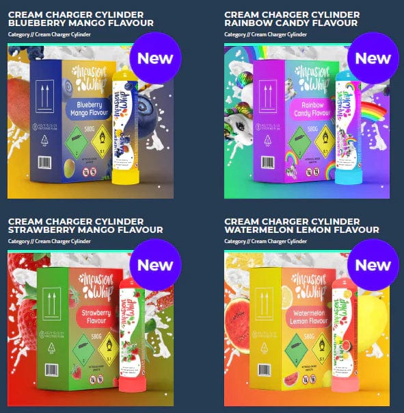 Apple Flavoured N2O Canister