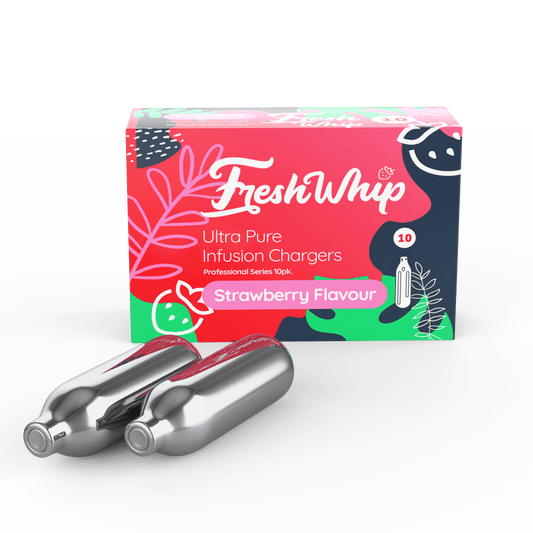 Strawberry Flavour N2O Cream Chargers