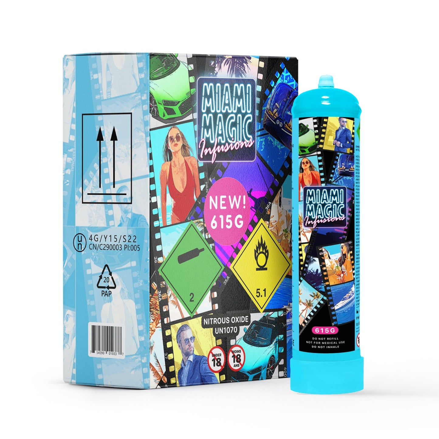Miami Magic N2O Cannister