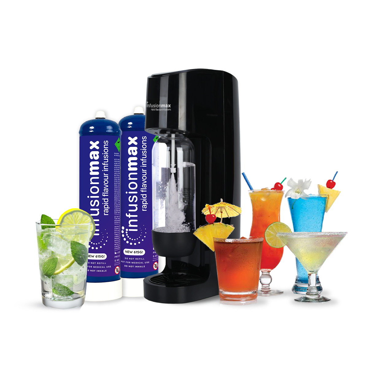 Infuser Examples InfusionMax Rapid Infuser 1 Liter Black