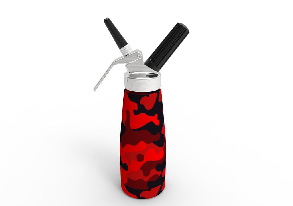 0.5L Red Camo Print Dispenser