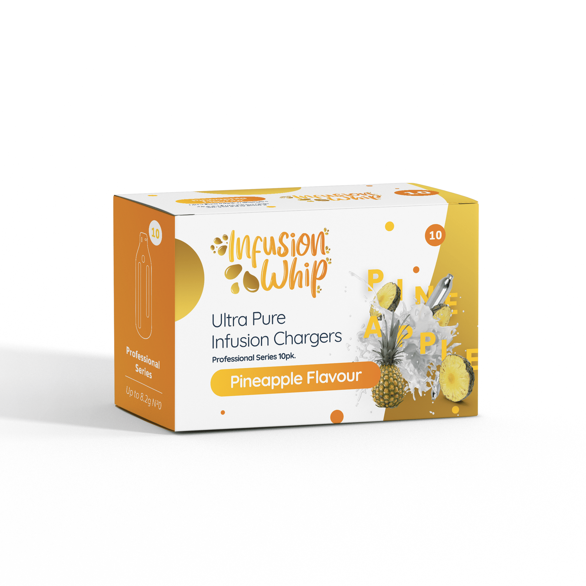 Pineapple Infusion 8.2g Flavoured Nitrous Oxide Cream Chargers