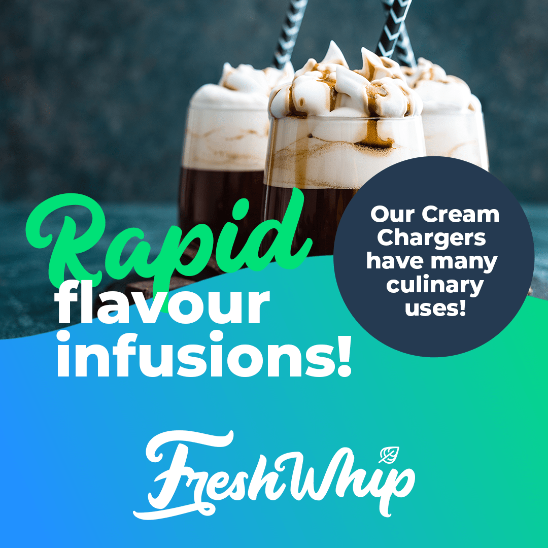 Mint Flavour Infusion Whipped Cream Chargers