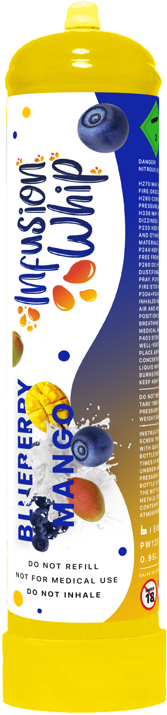 Flavoured Pure N2O Cream Charger