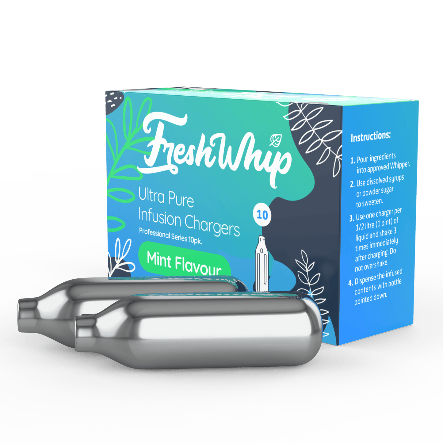 Mint Flavour Whipped Cream Chargers