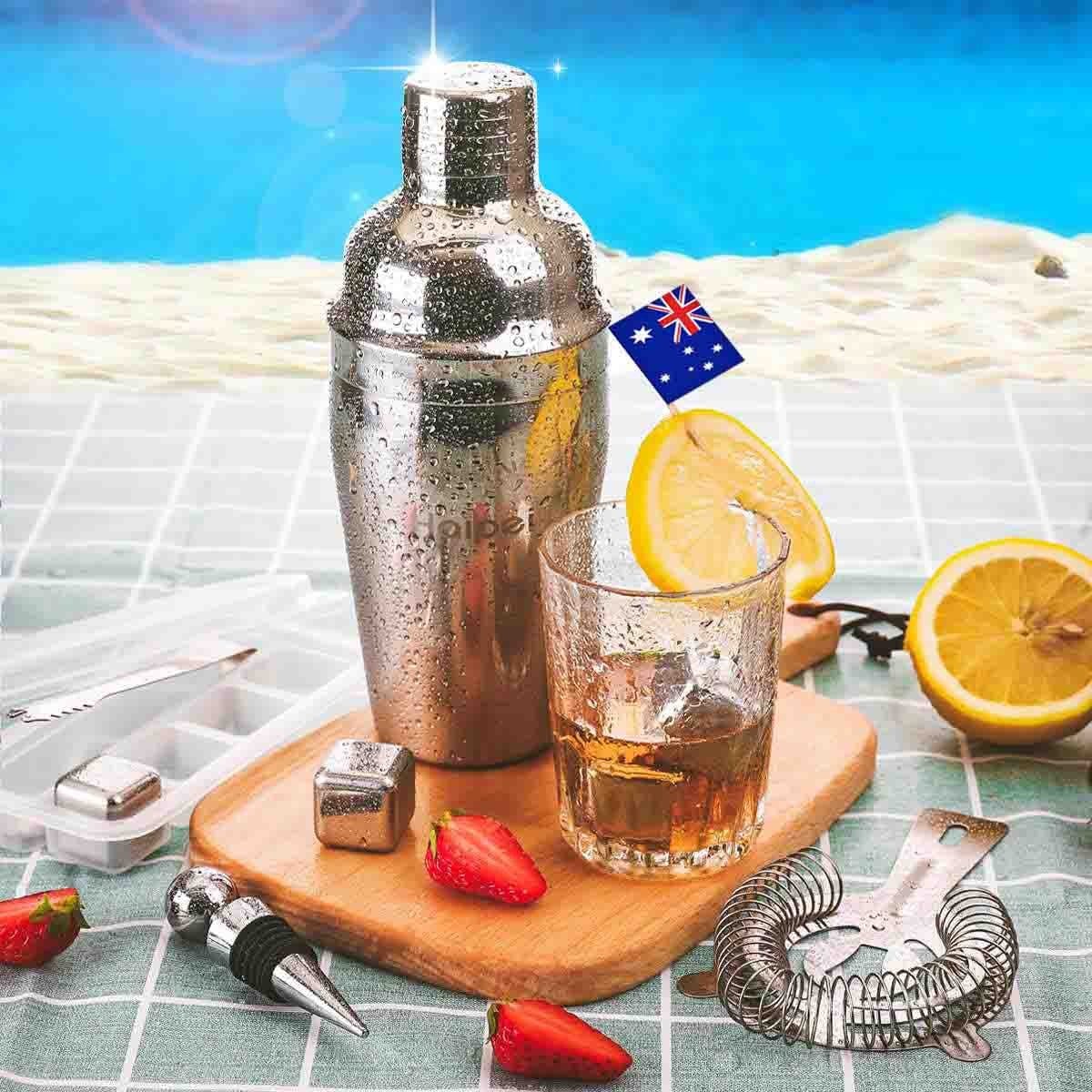 Buy Stainless Steel Bar Set - 22-Piece Cocktail Shaker Maker and Essential Bar Tools Online